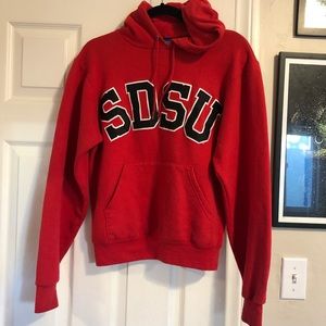 red SDSU hoodie ****READ DESCRIPTION****